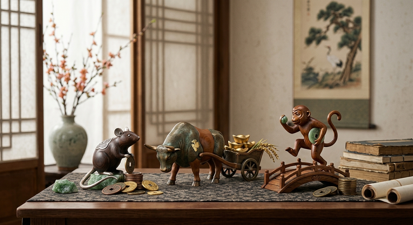 업무 노트와 계산기, 일정표가 놓인 책상 위 실용적인 분위기