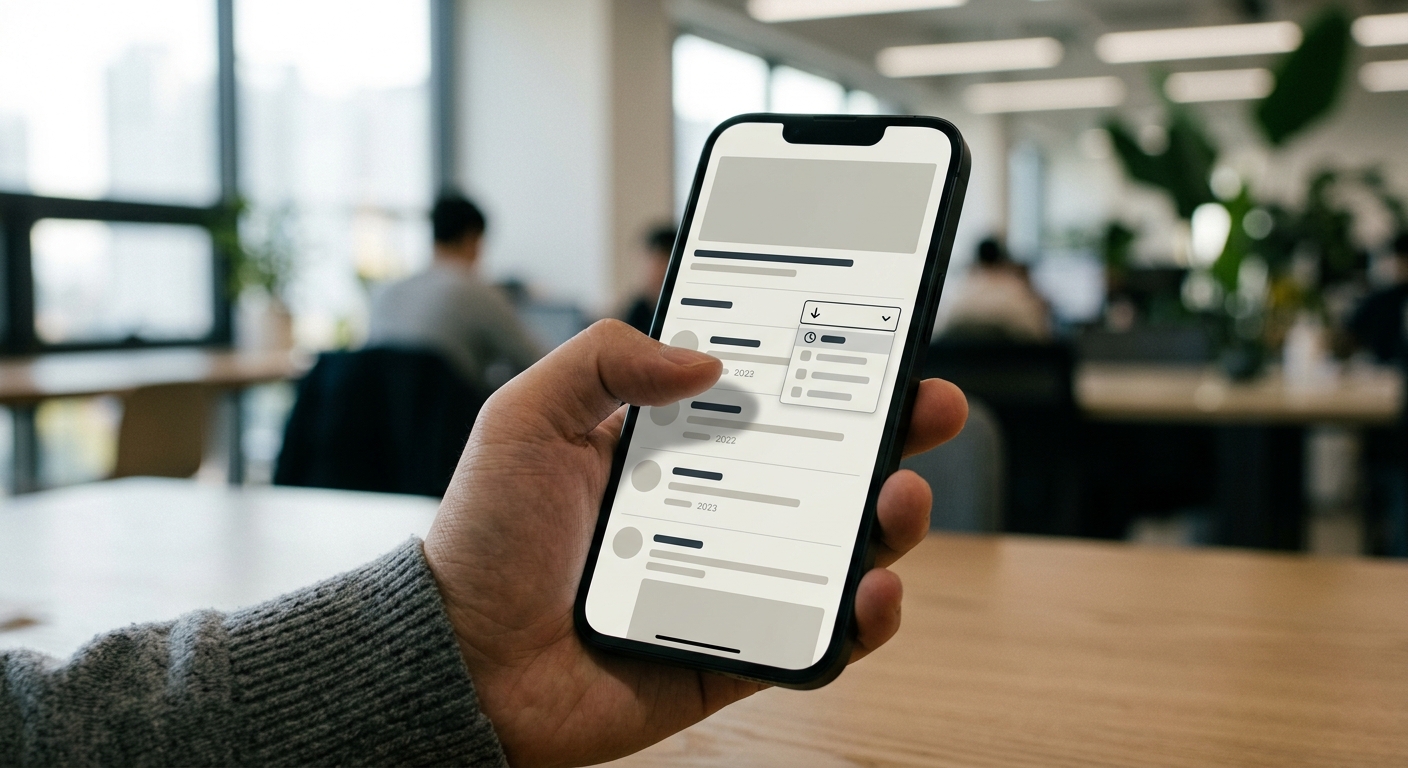 정치 기사 화면에서 댓글 보기 버튼만 표시된 뉴스 인터페이스