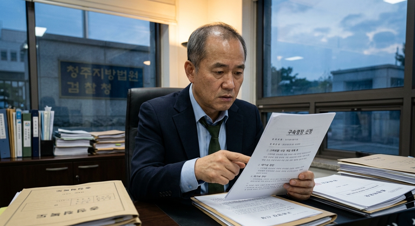 스마트팜 비닐하우스 시설과 사업 서류를 함께 보여주는 실사 느낌 이미지