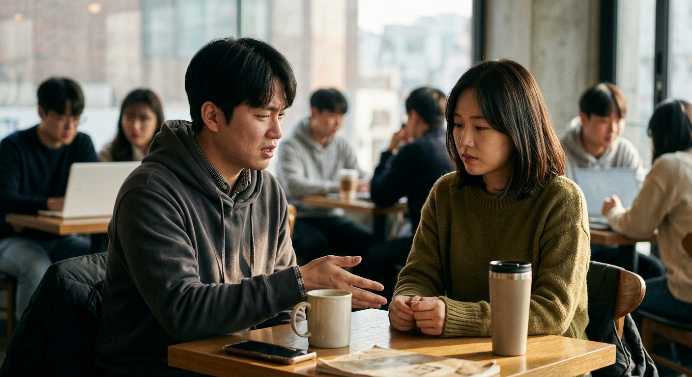 일과 삶을 주체적으로 관리하는 20대 여성의 도시적 일상 장면