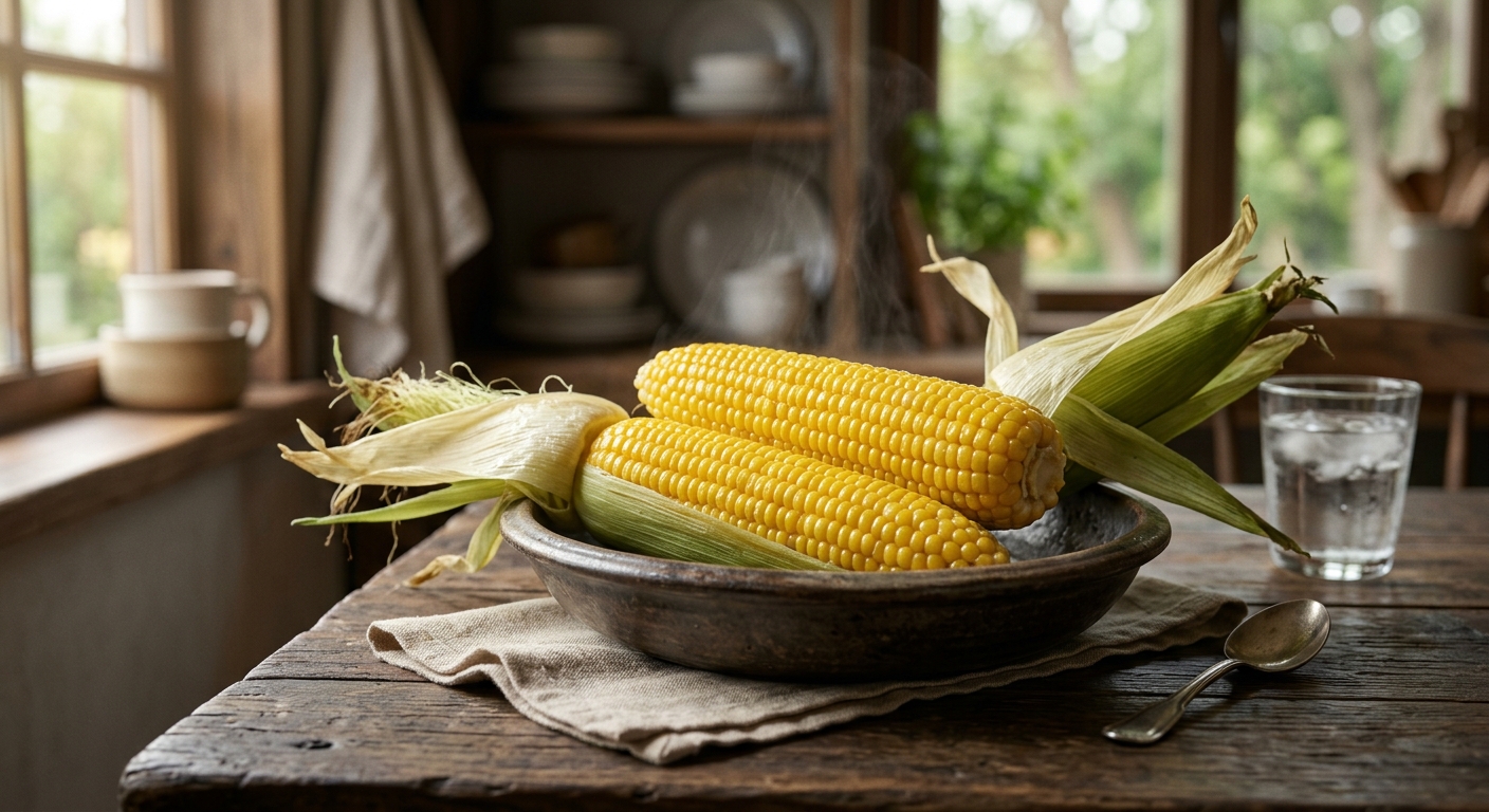눈 건강 영양소를 상징하는 노란 채소와 건강한 눈 이미지