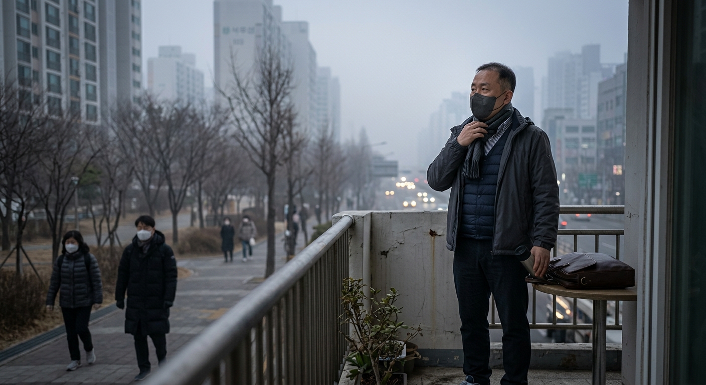 큰 일교차와 미세먼지를 고려해 아침 운동을 조절하는 사람