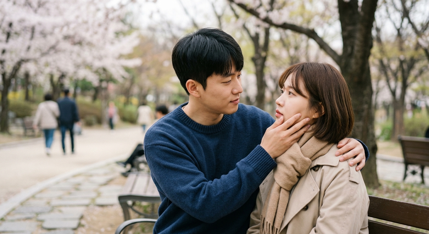 회의 준비를 하거나 차를 마시며 생각에 잠긴 직장인의 모습