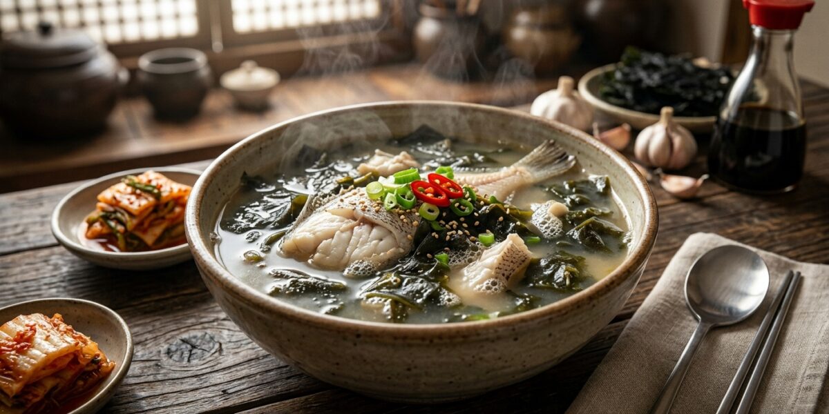 4월 제철 가자미 미역국 효능과 맛있게 끓이는 법