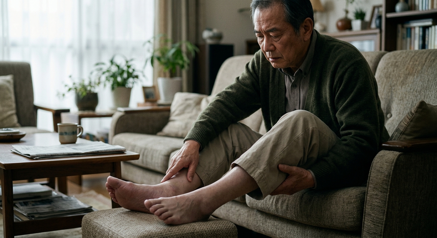 췌장암이 복부뿐 아니라 전신에 다양한 신호를 만들 수 있음을 보여주는 설명 이미지