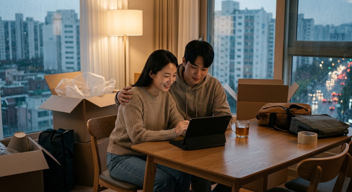 자연어 질문으로 필요한 민원 서비스를 검색하는 AI 시스템 화면