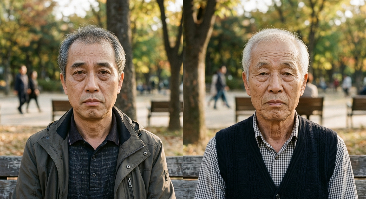 야근과 불규칙한 식사로 피곤해하는 직장인의 모습