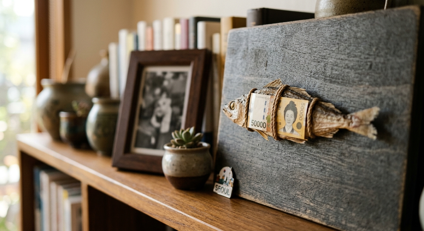 현대적인 감각으로 제작된 공공기관 소장형 굿즈 연출 이미지