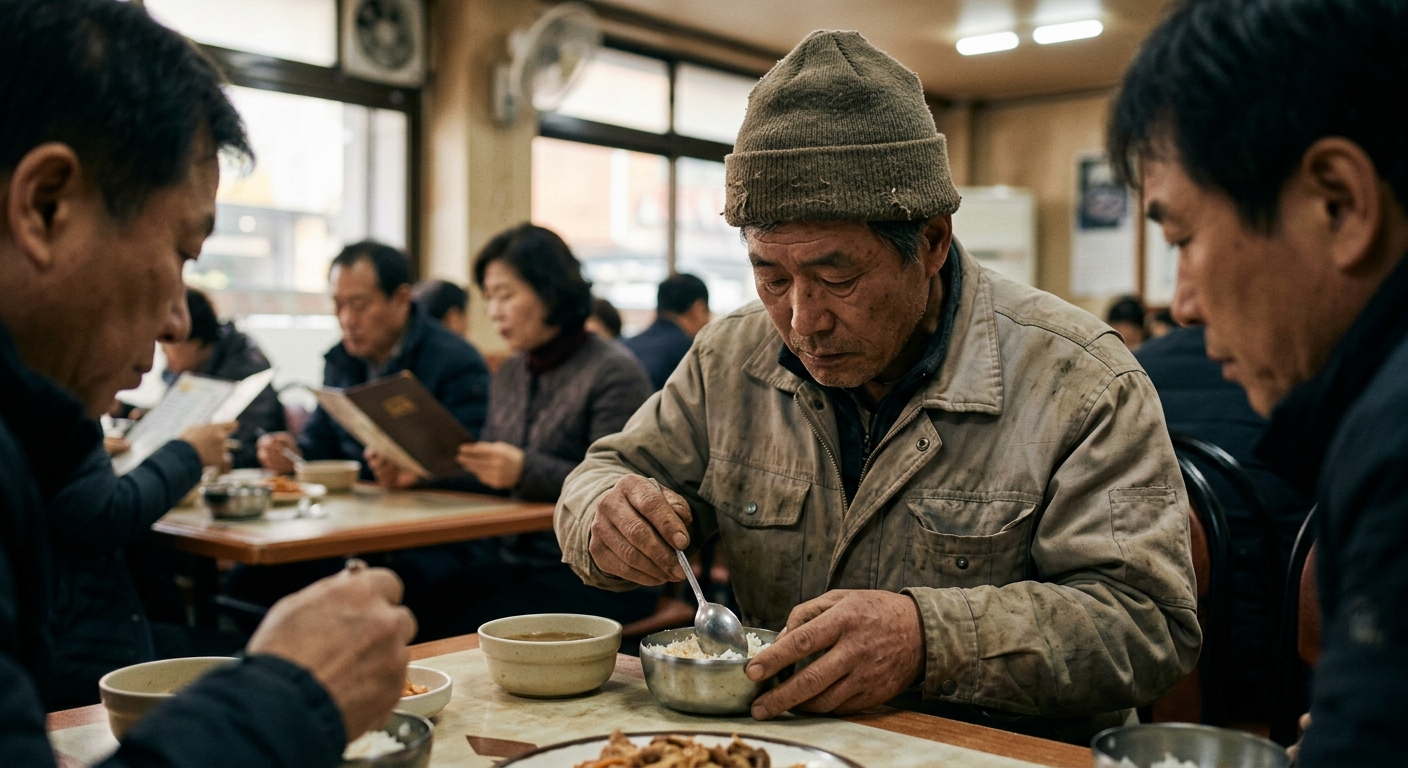 노트에 자신의 습관을 적으며 차분히 돌아보는 사람의 손