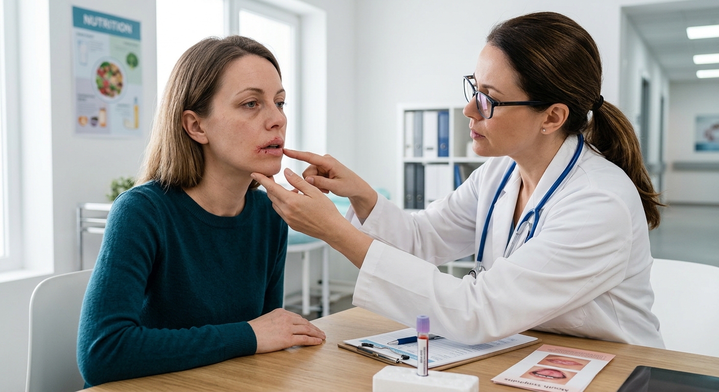 병원 검사 결과표와 식사 기록 노트를 함께 놓은 건강 관리 이미지