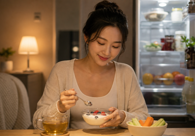 다이어트 중 야식 욕구 줄이는 법 (밤에 먹고 싶을 때 현실 대처법)