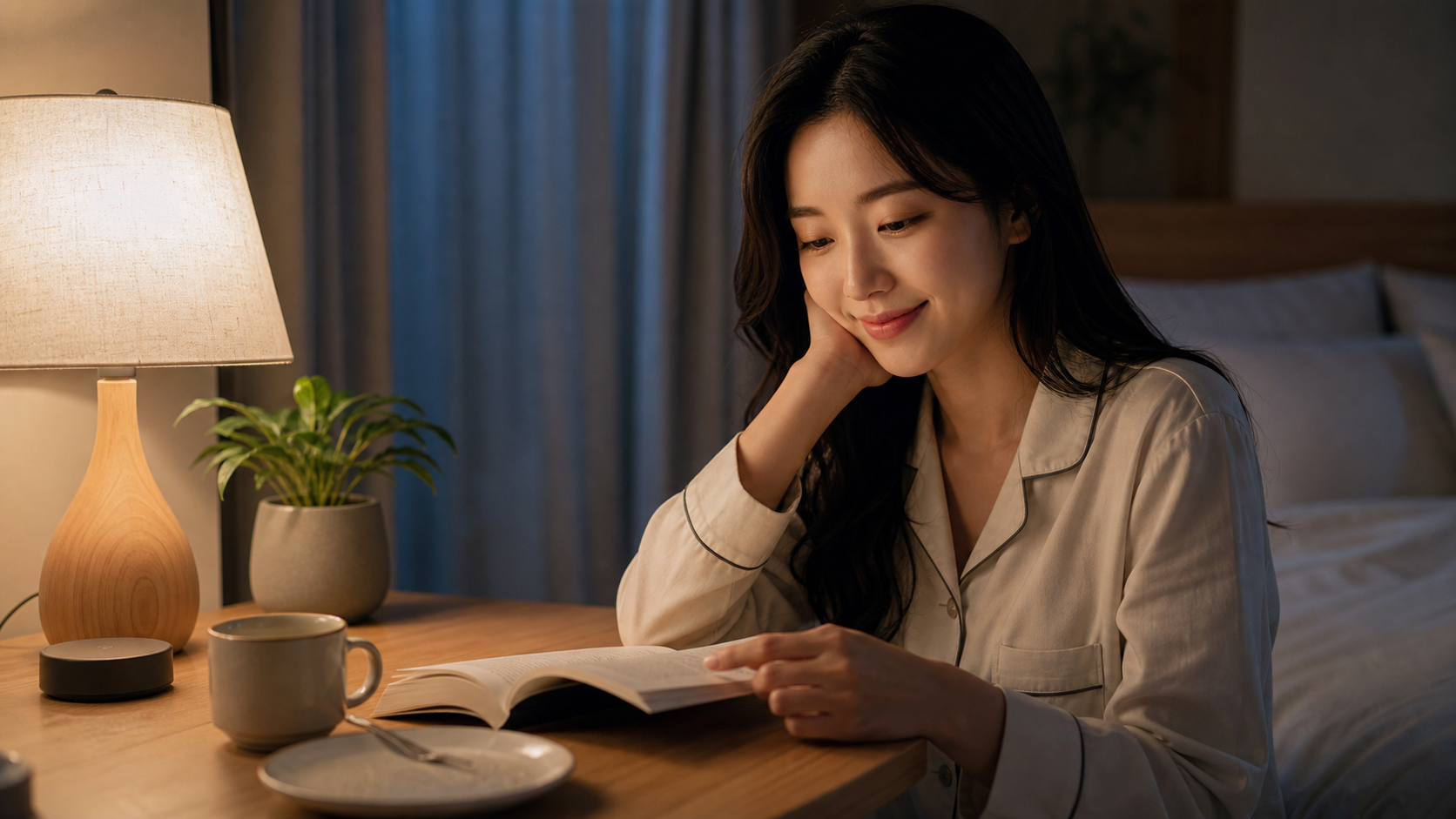 늦은 시간 커피와 스마트폰을 멀리 두는 숙면 습관 사진