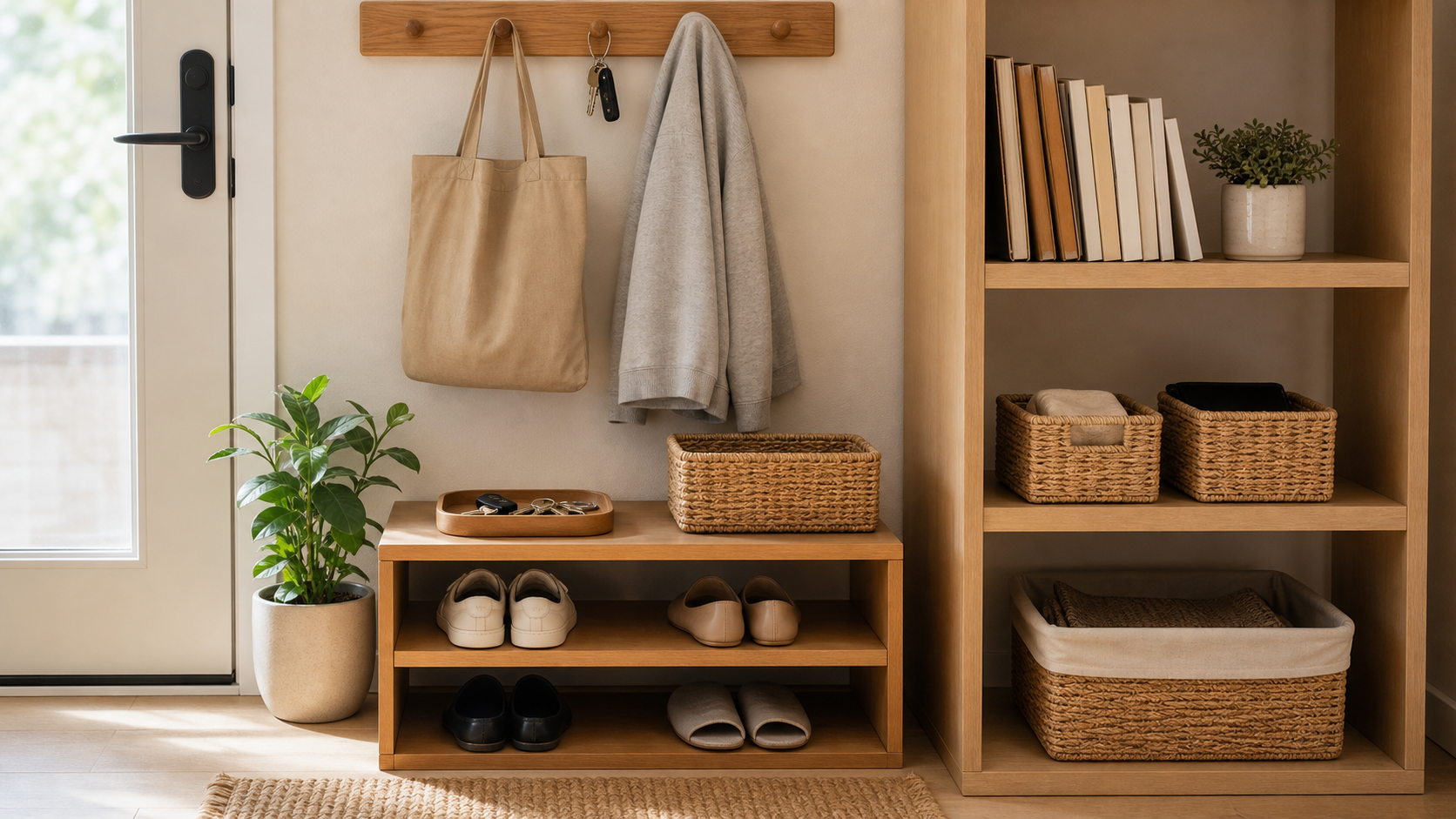 제자리에 정리된 물건