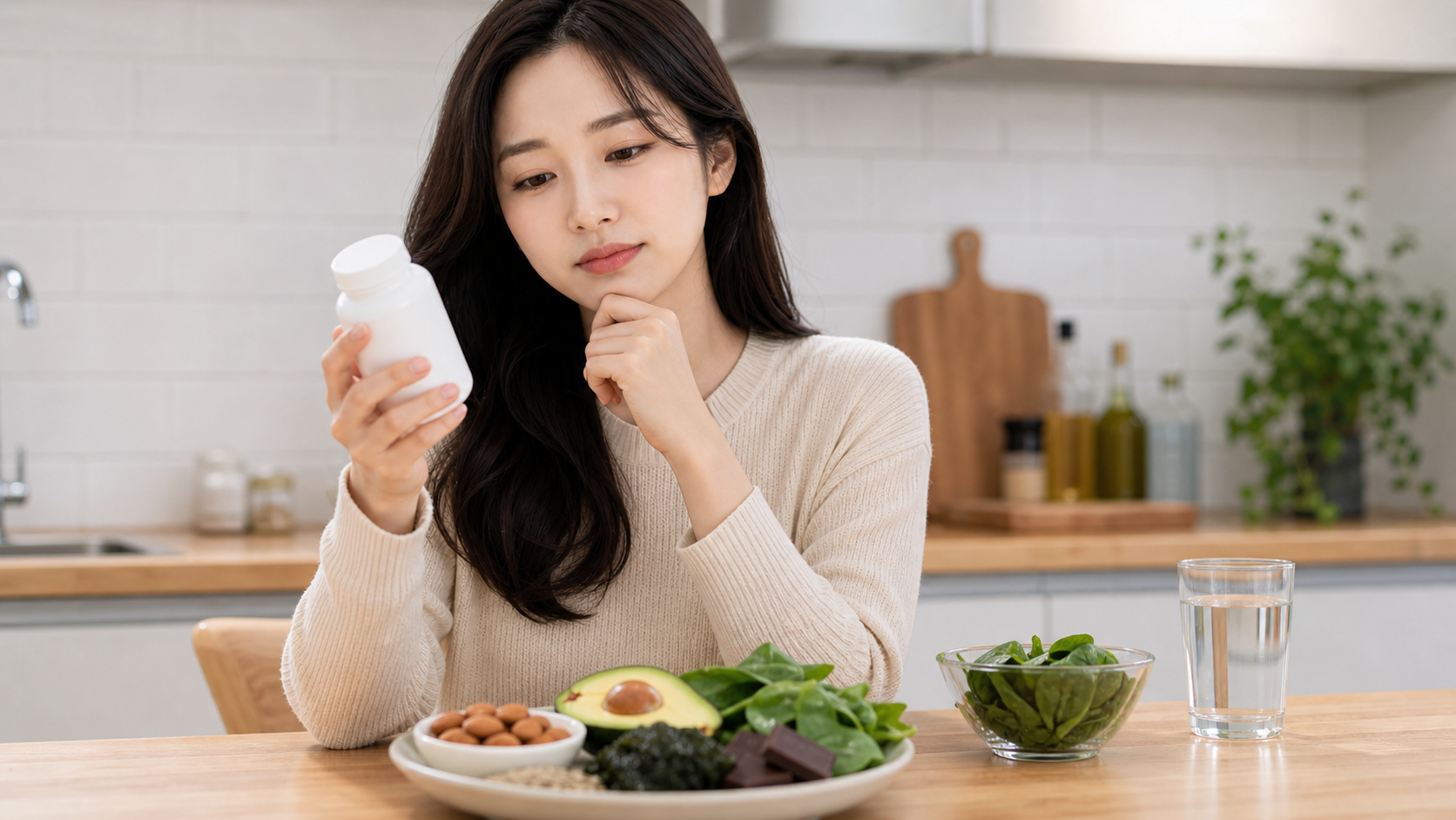 마그네슘에 대한 흔한 오해를 점검하는 모습